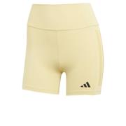 ADIDAS PERFORMANCE Urheiluhousut 'Optime'  pastellinkeltainen / musta