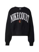 NIKE Urheilullinen collegepaita 'PHNX FLC'  musta / valkoinen