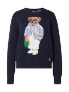Polo Ralph Lauren Neulepaita  beige / laivastonsininen / vihreä / valk...