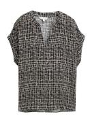 TOM TAILOR Pusero  beige / musta