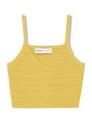 Bershka Neuletoppi  keltainen