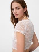 Bershka Paita  magenta / musta / offwhite