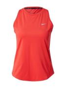 NIKE Urheilutoppi 'SWIFT'  oranssinpunainen