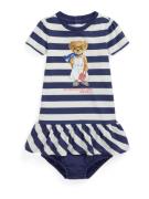 Polo Ralph Lauren Mekko  beige / laivastonsininen / punainen / valkoin...