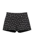 Pull&Bear Housut  musta / valkoinen
