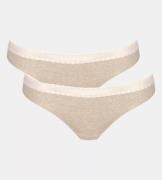 SLOGGI Alushousut 'GO'  beige / beigenharmaa