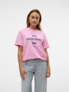 VERO MODA Paita 'VMKATRINE CATY'  marine / roosa