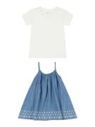 GAP Setti  sininen denim / valkoinen