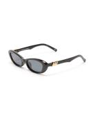 LE SPECS Aurinkolasit 'THE WHISPERER'  musta
