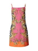 Versace Jeans Couture Mekko  kulta / oranssi / roosa / musta