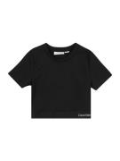 Calvin Klein Jeans Paita  musta / valkoinen