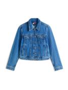 Tommy Jeans Välikausitakki 'CLASSIC'  sininen denim