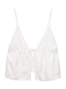 Pull&Bear Toppi  valkoinen