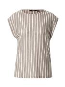 VERO MODA Paita 'VMLANA'  taupe / valkoinen