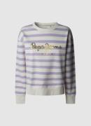 Pepe Jeans Collegepaita 'ANNA'  kulta / harmaa / lila