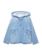 Pull&Bear Välikausitakki  sininen denim