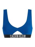Calvin Klein Swimwear Bikinitoppi  sininen / musta / valkoinen