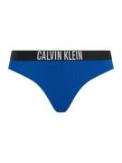 Calvin Klein Swimwear Bikinihousut  sininen / vaaleanharmaa / musta