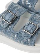 Karl Lagerfeld Pistokkaat 'Kapri'  sininen denim / hopea