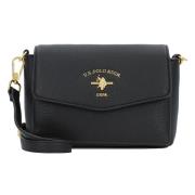 U.S. POLO ASSN. Olkalaukku 'Stanford'  kulta / musta