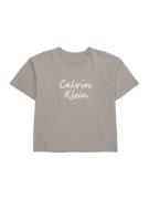 Calvin Klein Jeans Paita  kerma / savunharmaa / hopea