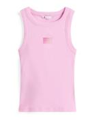 Tommy Jeans Toppi  roosa / tumma pinkki