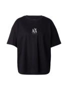 ARMANI EXCHANGE Paita  musta / valkoinen