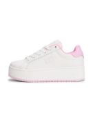 Tommy Jeans Matalavartiset tennarit  ecru / vaalea pinkki