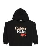 Calvin Klein Jeans Collegepaita  persikka / vaaleanpunainen / musta / ...