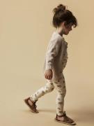 Lil'Atelier Leggingsit  kerma / tummanvihreä / roosa