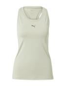 PUMA Urheilutoppi 'CLOUDSPUN'  pastellinvihreä / musta