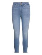 Scarlett High Zip Blue Lee Jeans