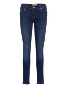 Monroe Satin Jeans Blue Morris Lady