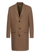 Recycled Wool Coat Brown Lindbergh