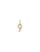 Lucky Numbers 10Mm Gold Gold Design Letters