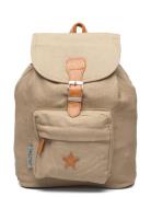 Baggy Back Pack, Desert With Leather Star Brown Smallstuff