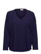 Long-Sleeved T-Shirt Navy Replay