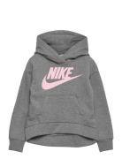 Nike Club Fleece High-Low Pullover Hoodie Grey Nike