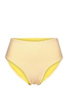 High Waist Bikini Brief Yellow Superdry