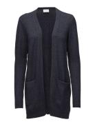 Viril Open L/S Knit Cardigan - Noos Navy Vila