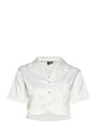 Lemongrass Crop Shirt White OW Collection