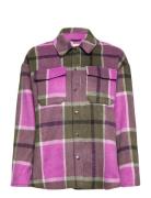 Onlkaci L/S Check Shacket Pnt Patterned ONLY