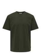 Onsfred Rlx Ss Tee Noos Green ONLY & SONS