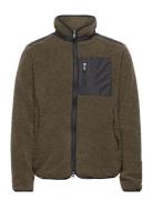 Benny Pile Jacket Khaki Jofama