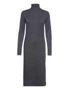 Milasz Roll Neck Long Dress Navy Saint Tropez