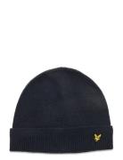 Racked Rib Beanie Blue Lyle & Scott