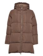 Objlouise New Down Jacket Brown Object