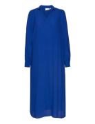 Dress With Wide Sleeves Blue Coster Copenhagen