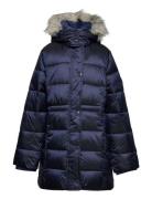 Kids Girls Outerwear Navy Abercrombie & Fitch
