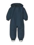 Lin Baby Snowsuit Blue Liewood